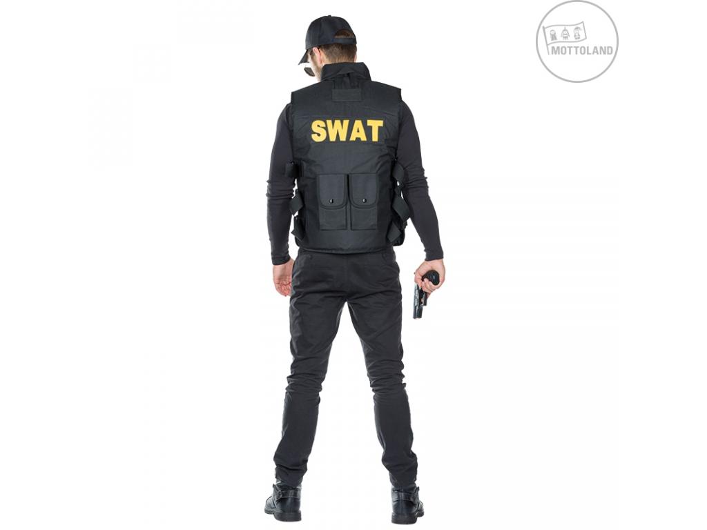 S.W.A.T deluxe mellény férfi jelmez