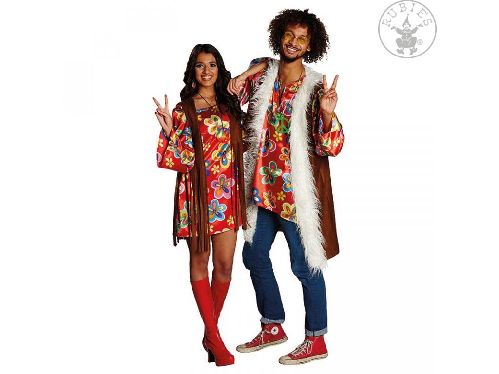 Flower Power hippie ruha női jelmez