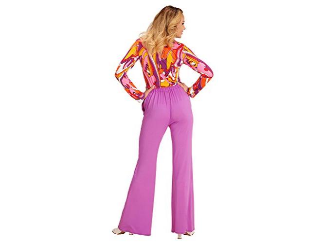 70 es évek női nadrág lila női jelmez