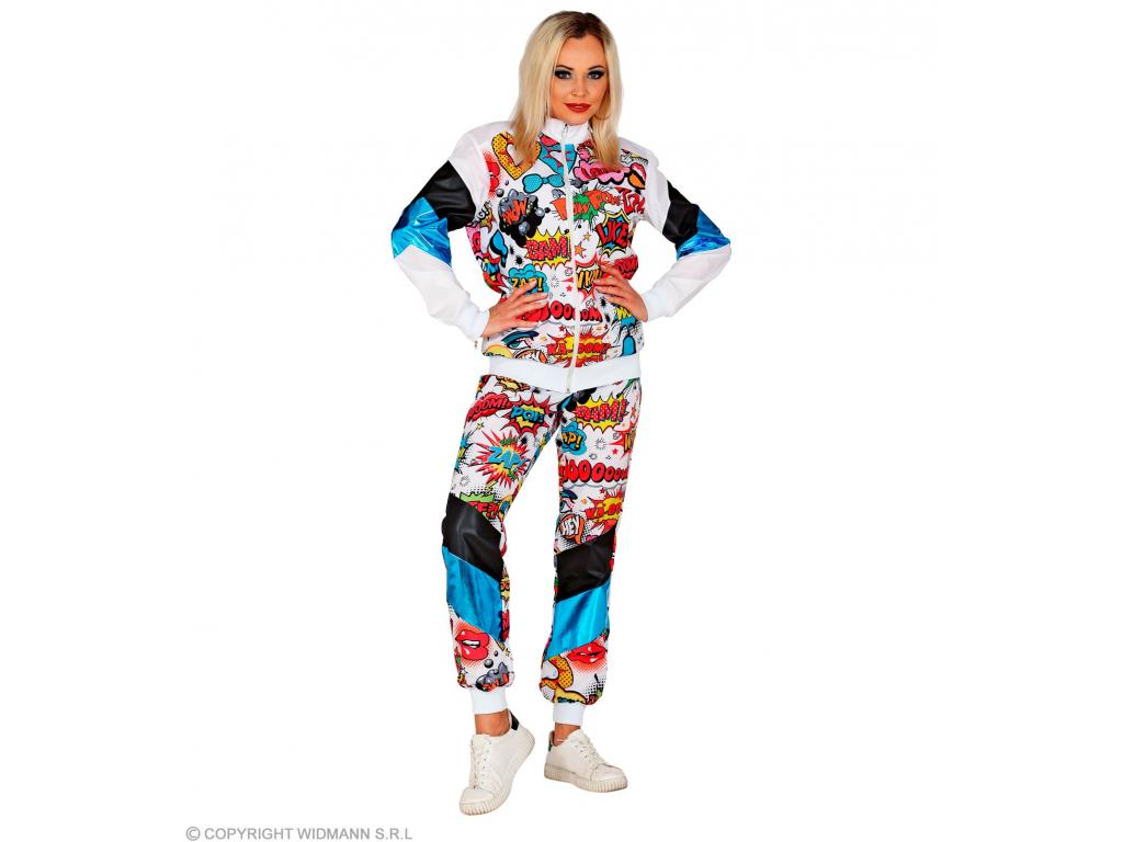 Pop art tréning szett unisex felnőtt jelmez