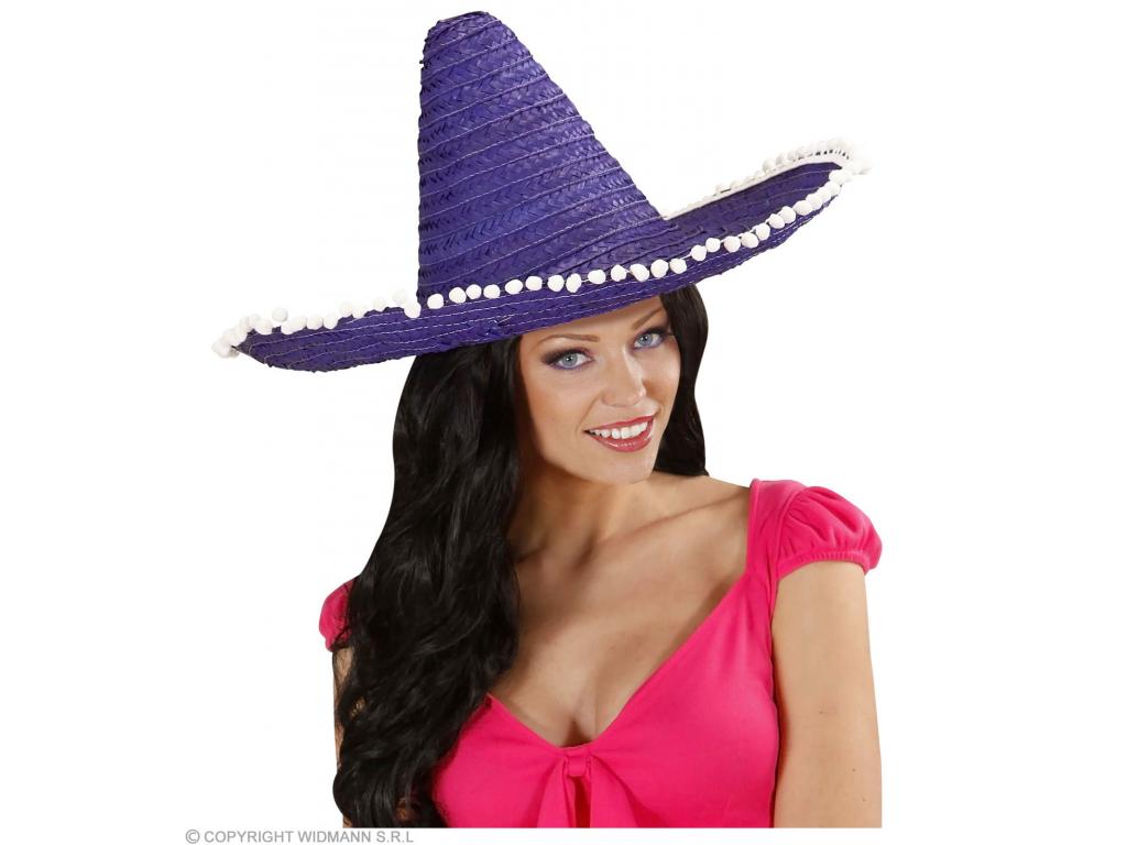 Sombrero kalap, lila, 50 cm