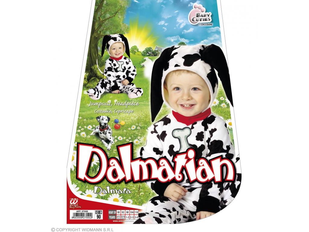 Kis dalmata kezes lábas unisex gyermek jelmez 90-es méretben