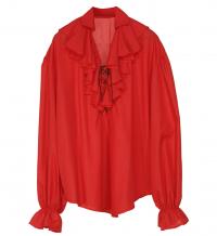 Reneszánsz kalóz piros színű ing férfi jelmez