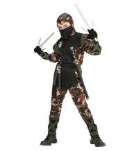 Terepmintás ninja fiú jelmez