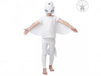 Dragon 3 jelmez szett fehér színben fiú jelmez standard méretben